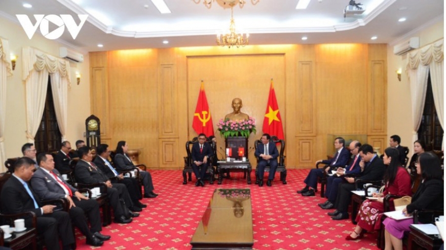 Ho Chi Minh National Academy of Politics, LEMHANNAS expand high-level education ties